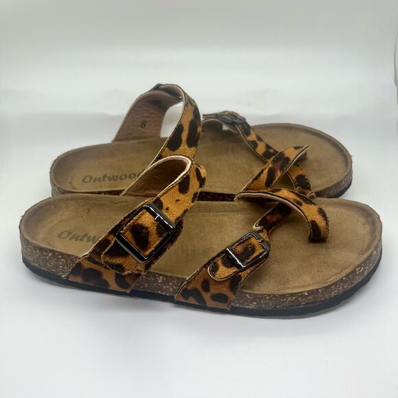 OUTWOODS BORK-30 SANDAL LEOPARD SIZE 8 - Picture 6 of 6